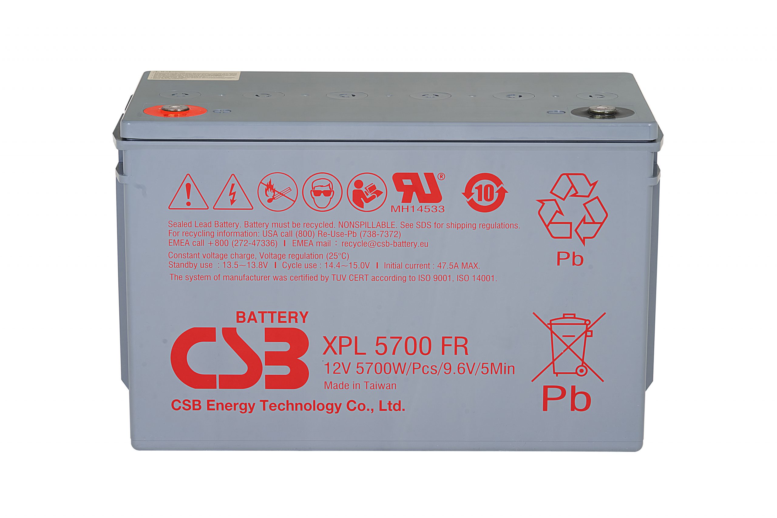 CSB XPL 5700 FR Battery - 12V High Rate AGM Standby Power Questions & Answers