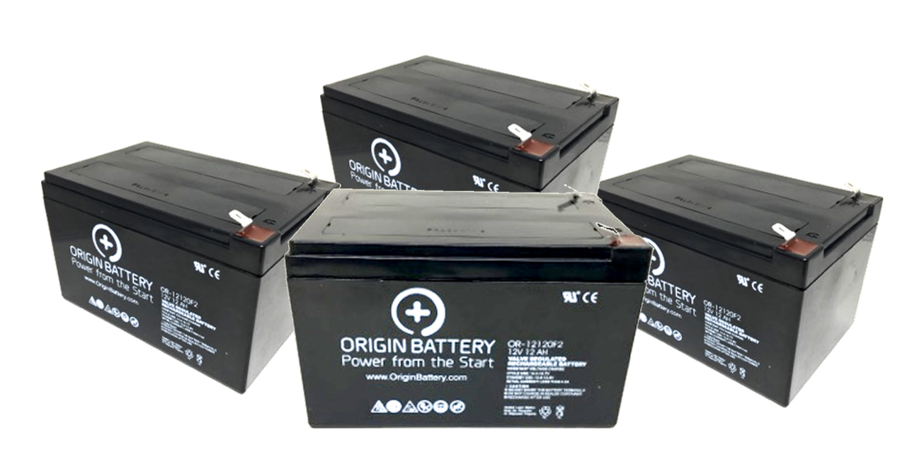 Do the Go-Bowen Go-Kart batteries have screws on the top?