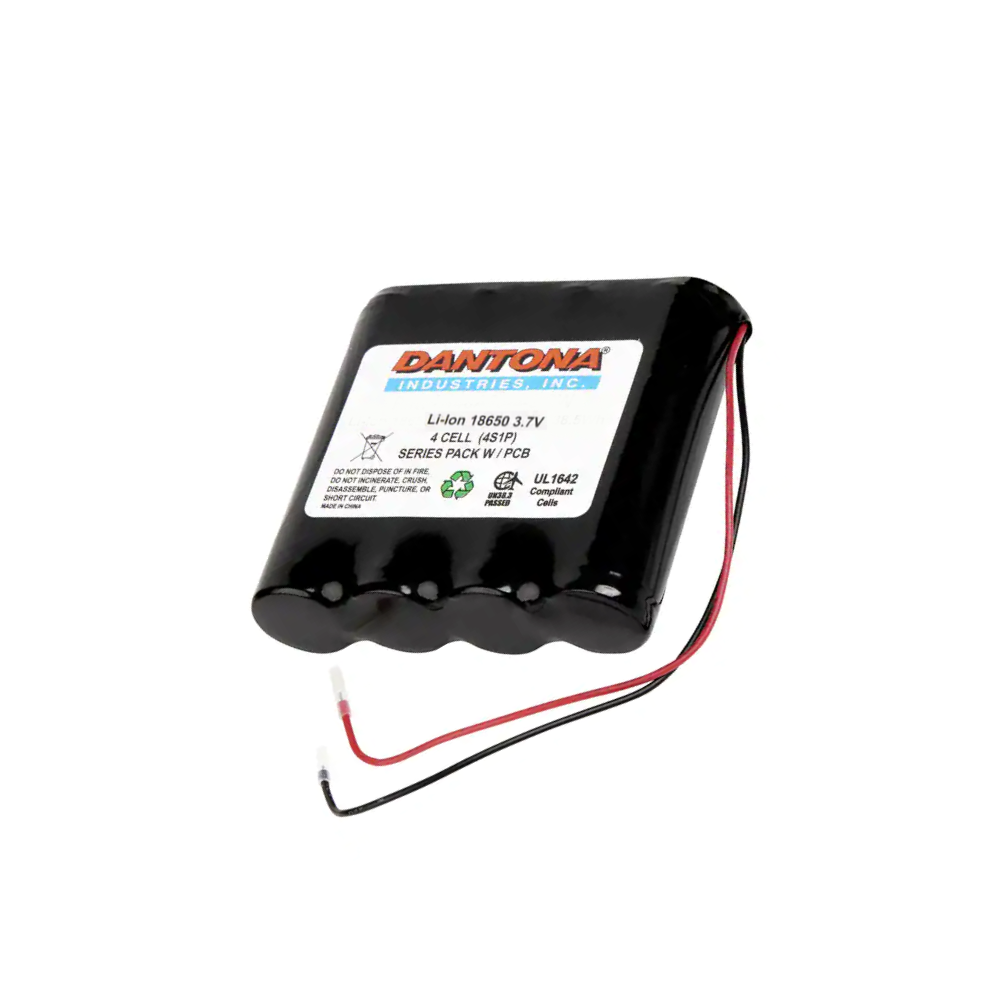 Is the "Four Cell Lithium Pack - 3.7V 13600 mAh" suitable for a CB radio for multiple users, considering the "13600*4"?