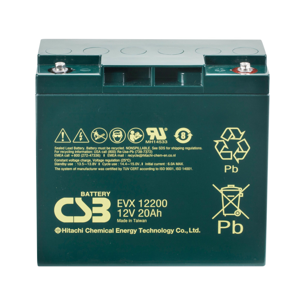 CSB EVX12200 12V 20AH Deep Cycle AGM Battery for Electric Vehicles & Golf Carts Questions & Answers