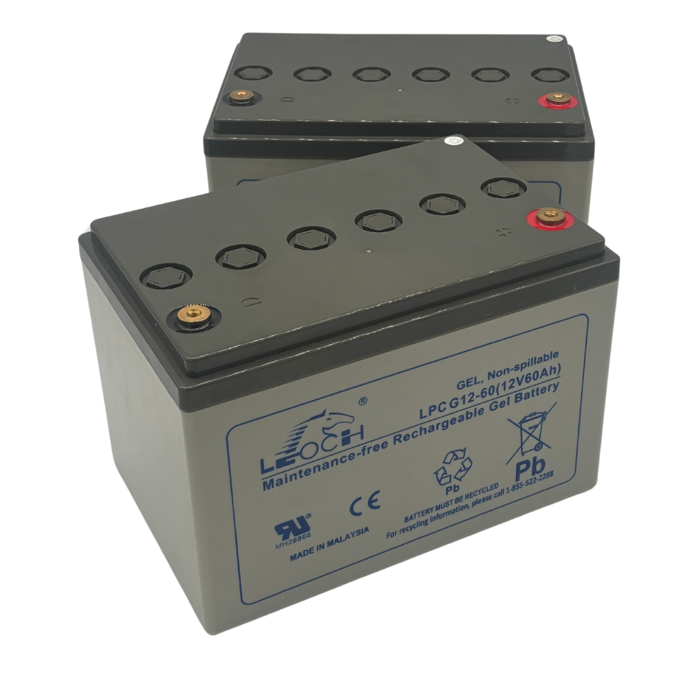 Group 34 GEL Wheelchair Battery Replacement Kit (LPC G12-60) Questions & Answers