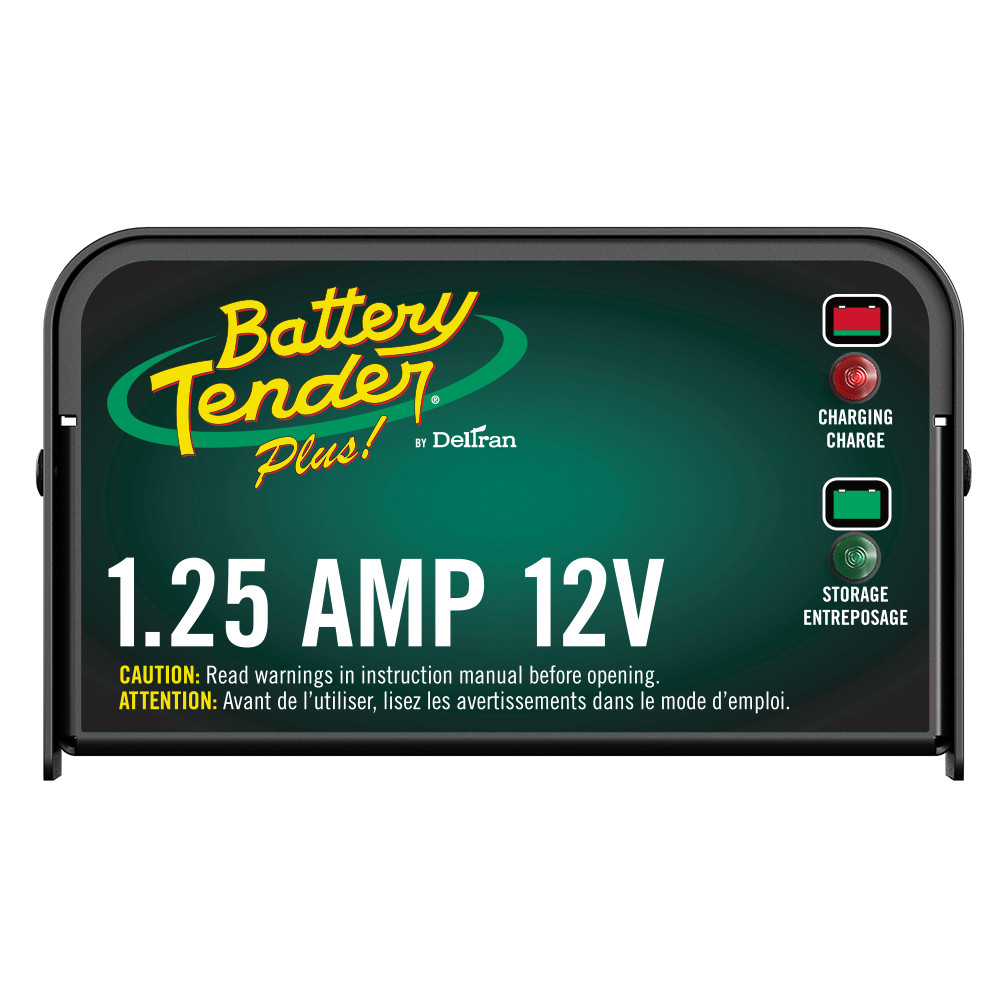 Does the car have to be stored indoors in order to use the battery tender?