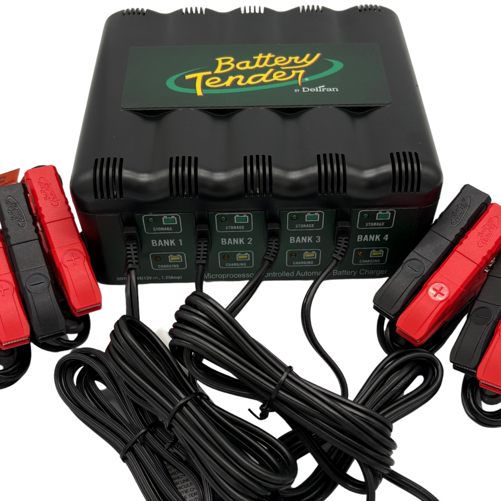 Deltran Battery Tender 4-Bank 12V 1.25A Smart Charger Questions & Answers