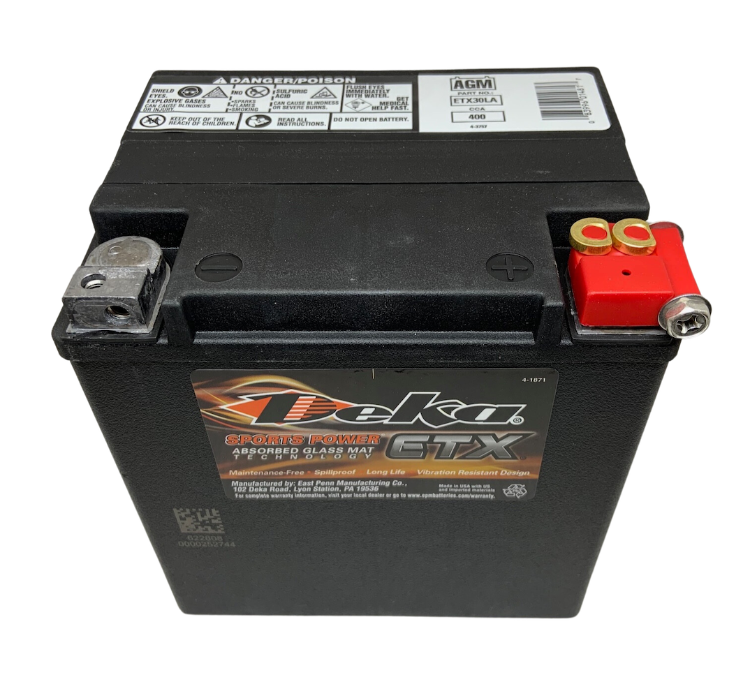 Deka ETX30L Battery Questions & Answers