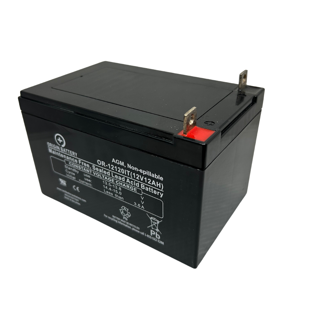 What is the shipping cost for the $40.00 ctn12-12nb mower battery 190cca?