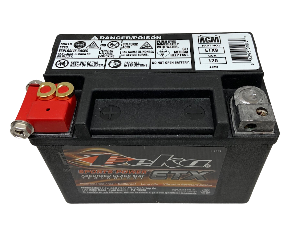 Does the Deka ETX9 Battery ensure proper fitment for my vehicle?