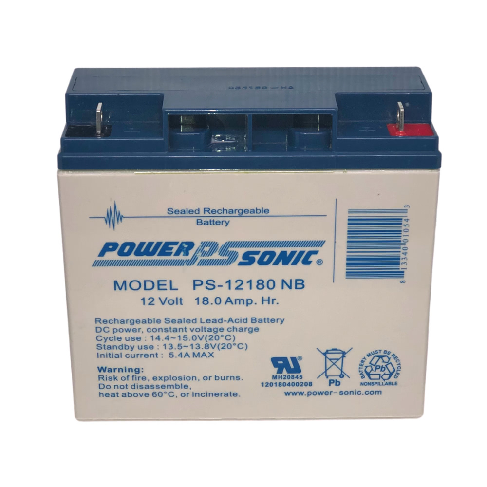 Power-Sonic PS-12180 Battery - 12V 18AH Questions & Answers