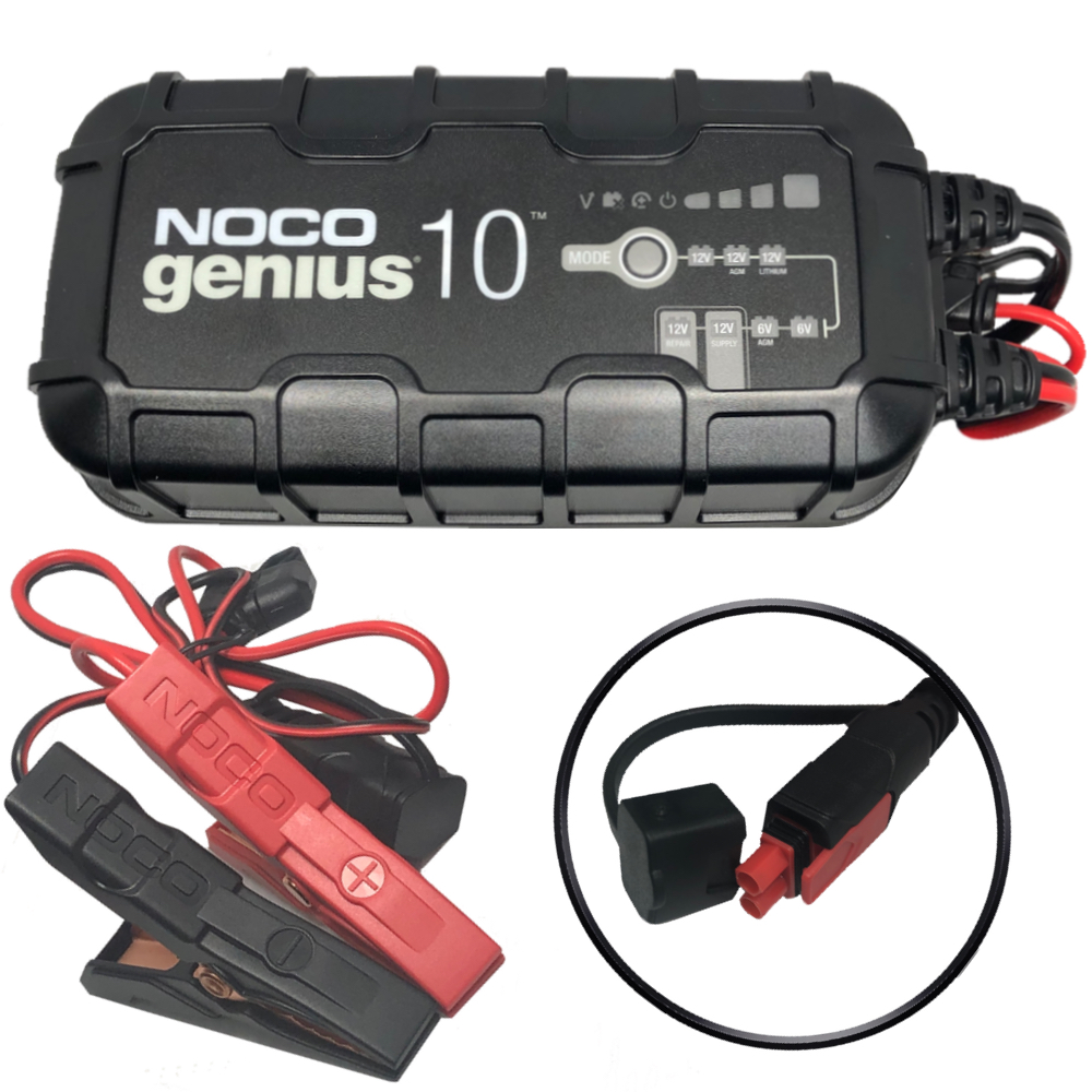 Can I charge my Noco genius 10 in the wall and unplug it to go jump start my truck