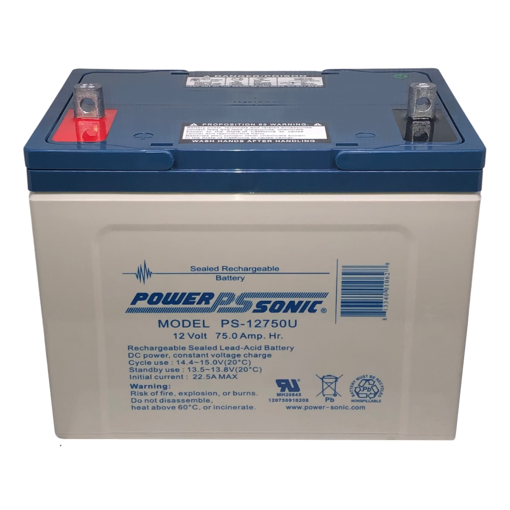 Power-Sonic PS-12750 Battery - 12V 75AH Questions & Answers