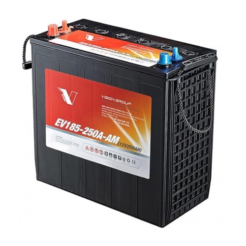Vision EV185-250A-AM AGM Battery, 12V 250AH CR-185 Questions & Answers