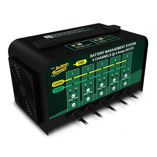 Deltran Battery Tender 5-Bank Charger 12V/6V 4A Questions & Answers