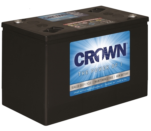 Crown 6CRV215 AGM Battery, Group 27 6V 215AH Questions & Answers