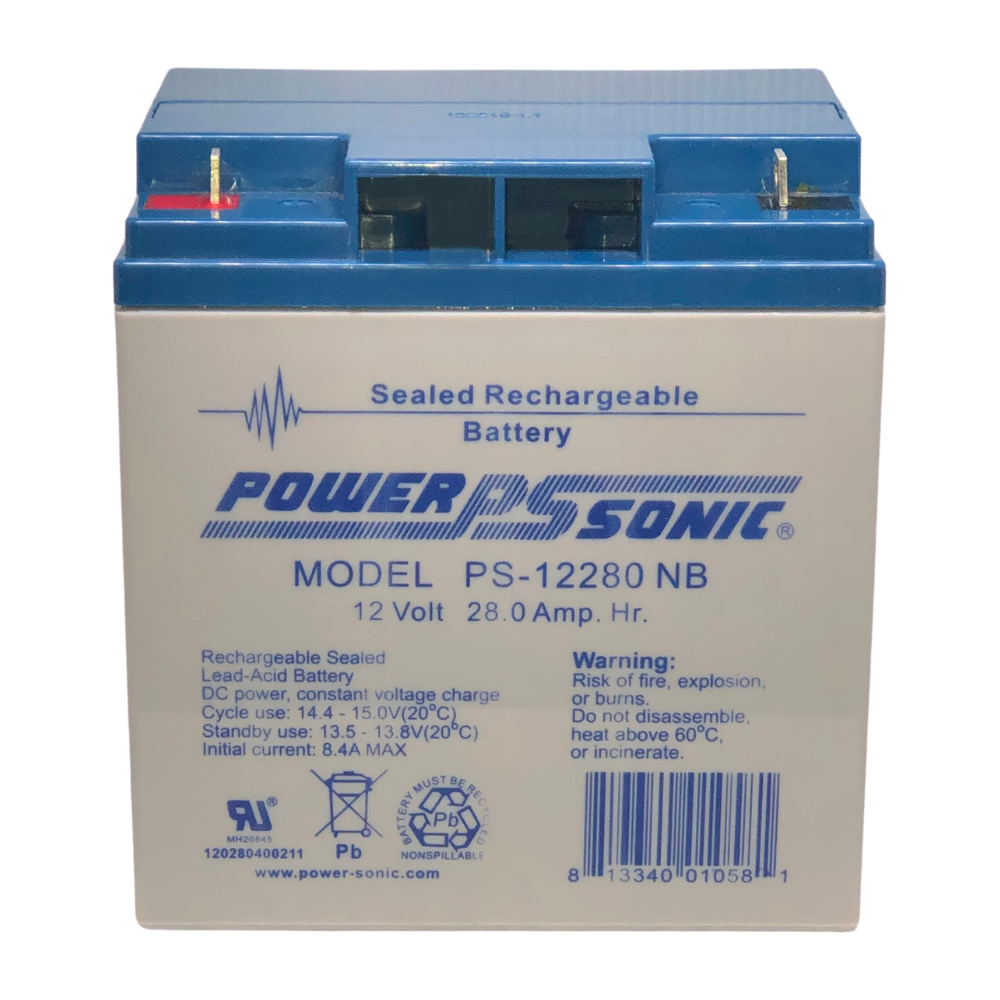 Power-Sonic PS-12280 Battery - 12V 28AH Questions & Answers