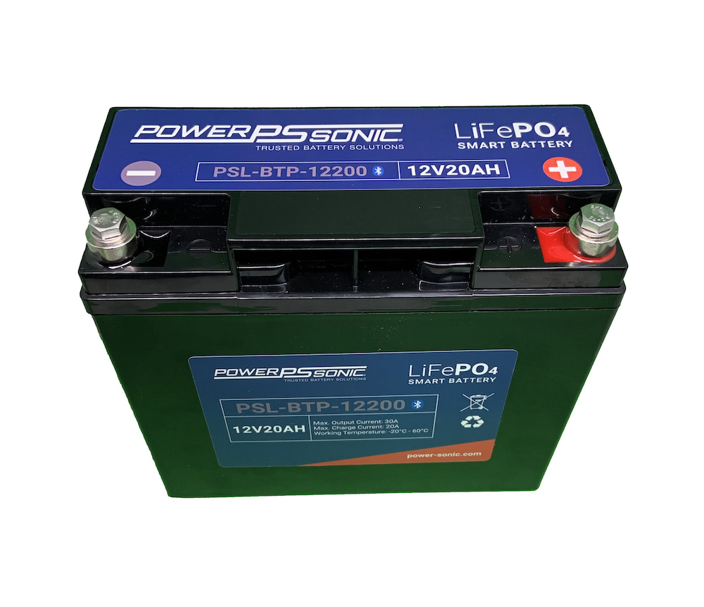 Power-Sonic 12.8V 20AH LiFePO4 Smart Lithium Battery - PSL-BTP-12200 Questions & Answers