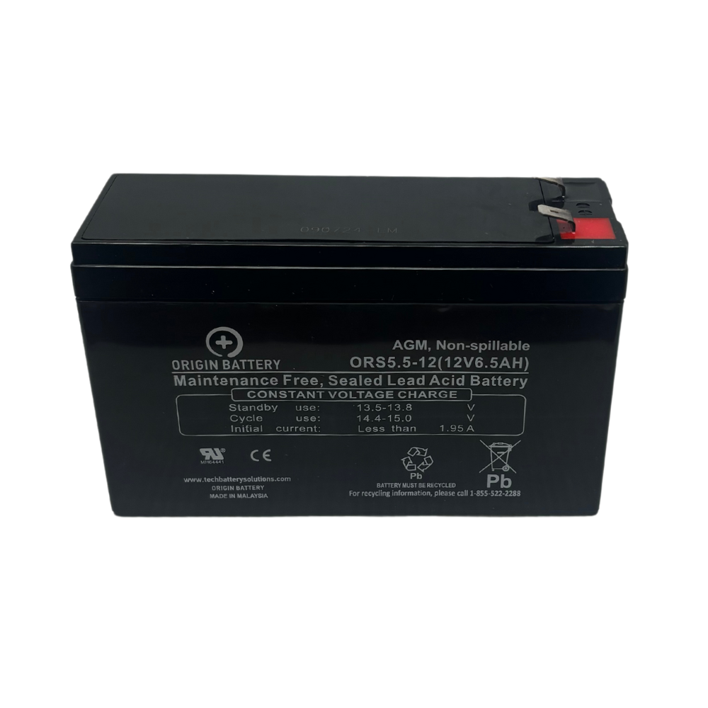 BB CPS5.5-12 Replacement - Origin ORS5.5-12 12V 6AH AGM Questions & Answers