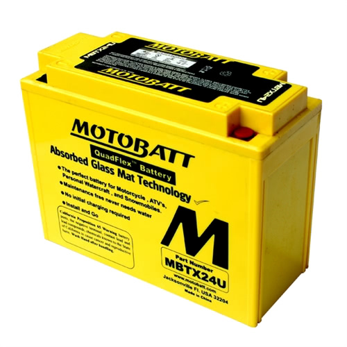 Motobatt 12V 25AH Battery | 300CCA AGM | MBTX24U Questions & Answers