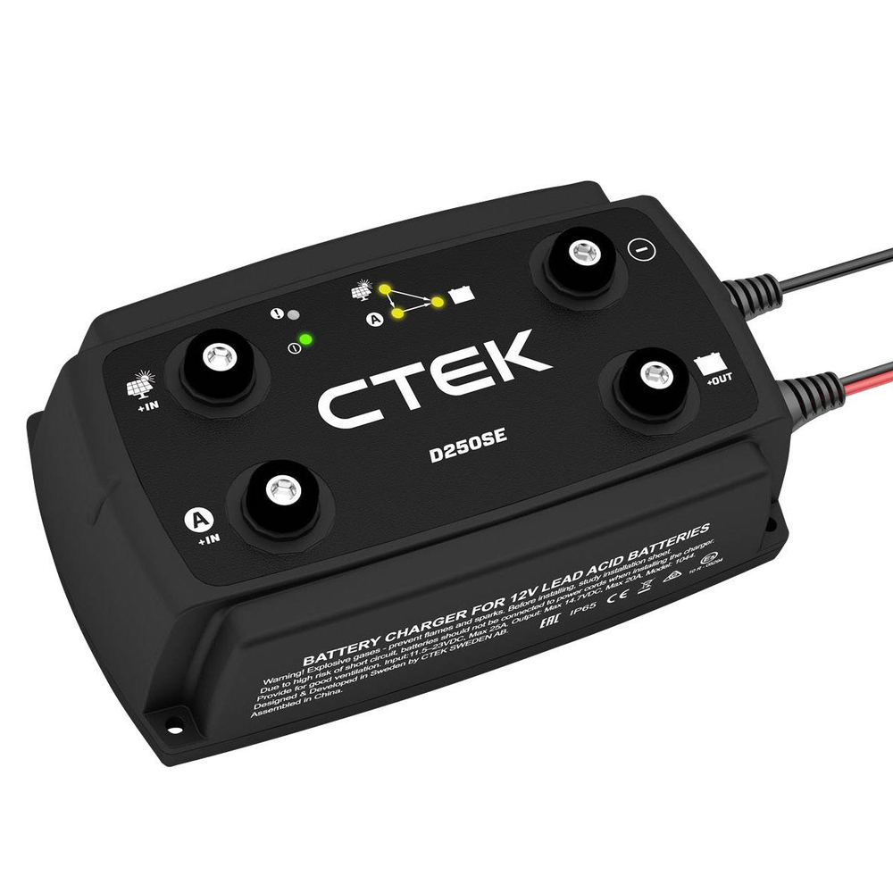 Has the ctek D250SA got tolerance on the 23v input?