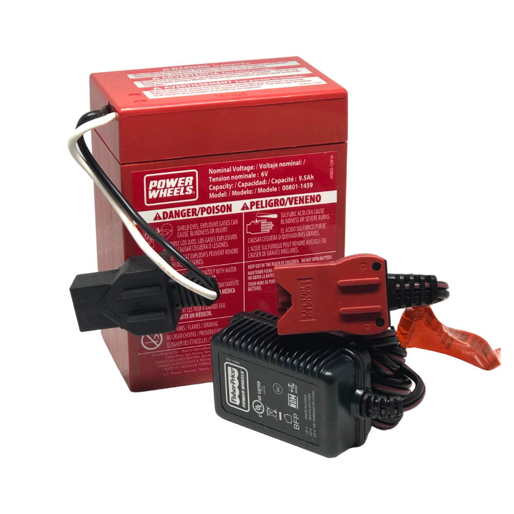 Power Wheels 6 v Red Battery and Charger Questions & Answers