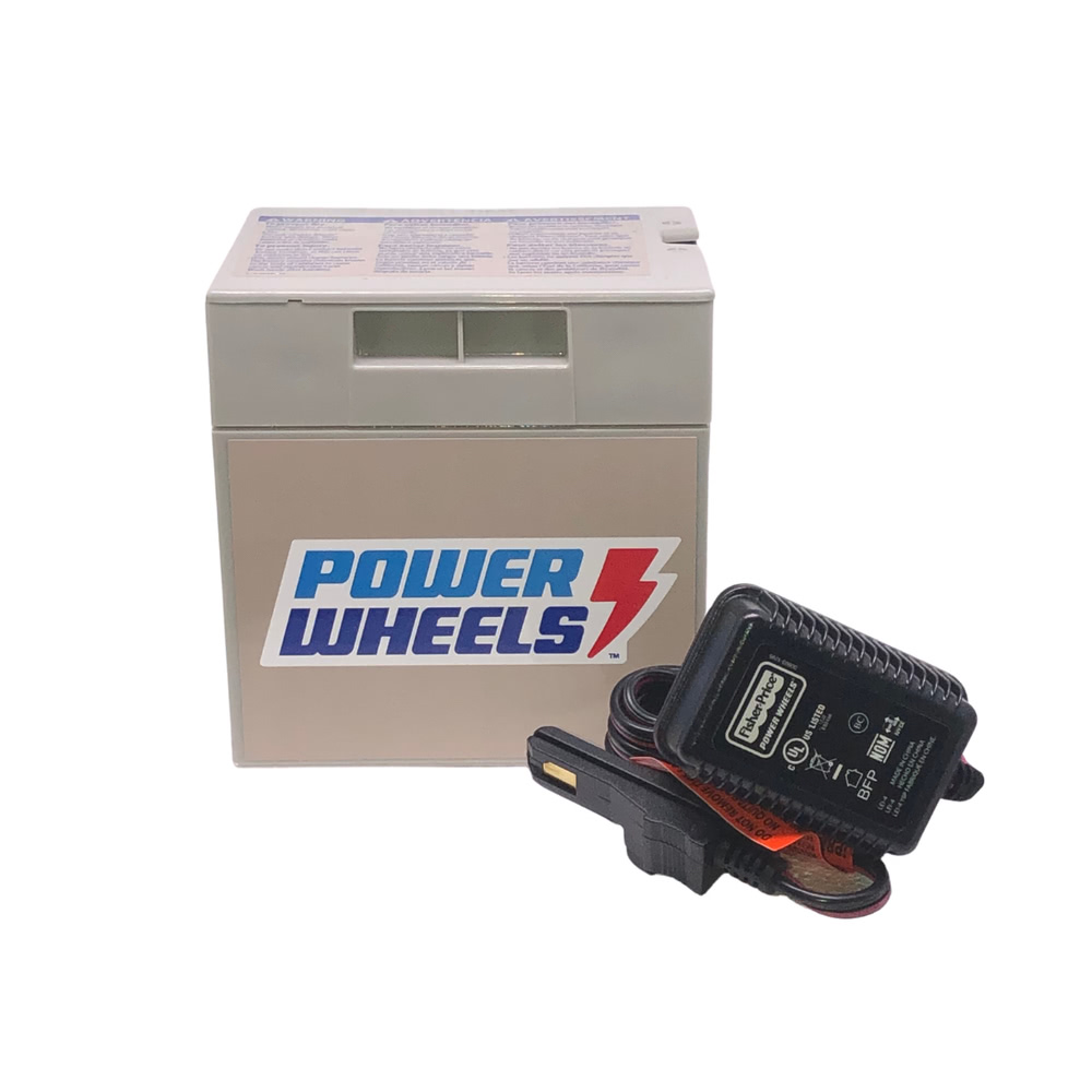 Can the Power Wheels 12 volt battery substitute for part number 00801-0930?