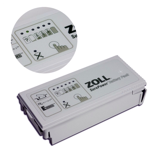 How do you know if your Zoll R Series battery is retaining its charge?