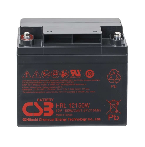 CSB HRL12150W FR 12V 150W High Rate AGM VRLA Battery for UPS Questions & Answers