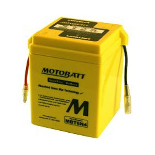 MotoBatt 6V 4AH Battery | AGM | MBT6N4 Questions & Answers