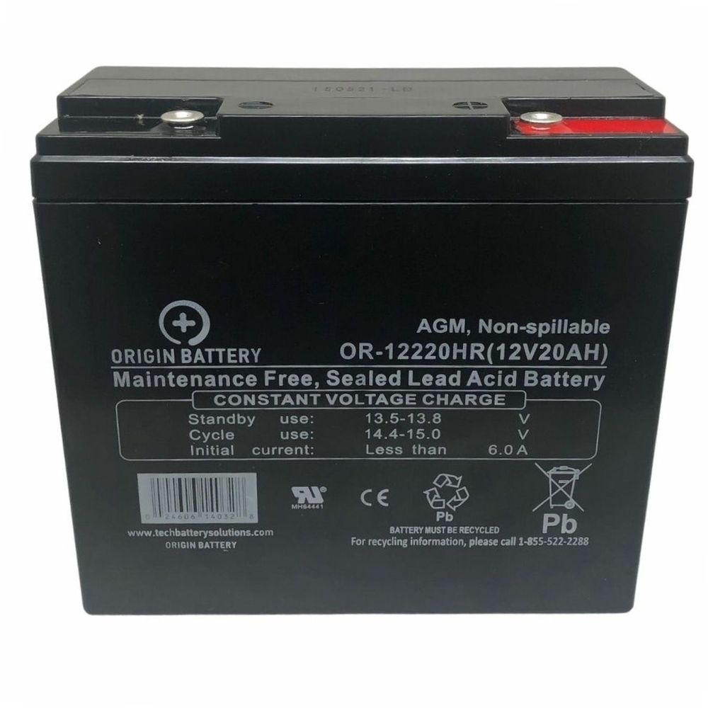 Origin OR-12220HR Battery Questions & Answers