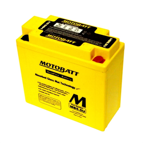 Motobatt 12V 7AH Battery | 90CCA AGM | MB5.5U Questions & Answers