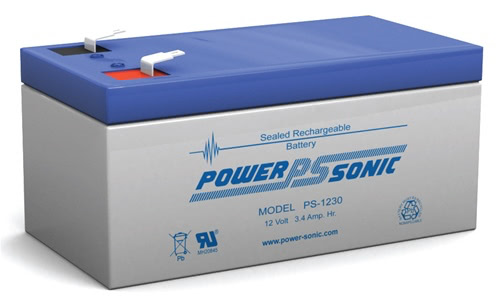 What type of battery is the Power Sonic PS1230 Lithium, lead Acid ,