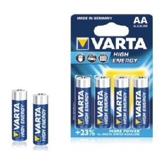 VARTA AA Alkaline Battery - 4 Pack Questions & Answers