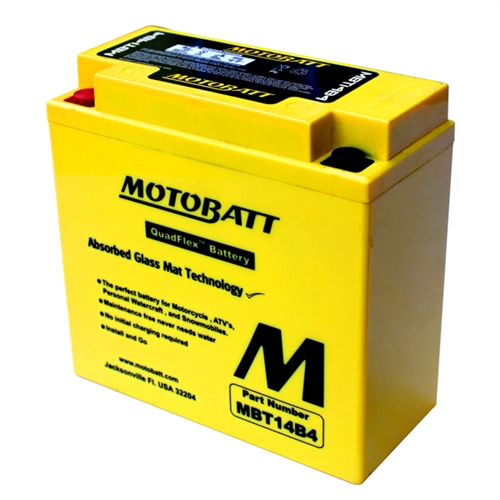 MotoBatt MBT14B4 Battery Questions & Answers