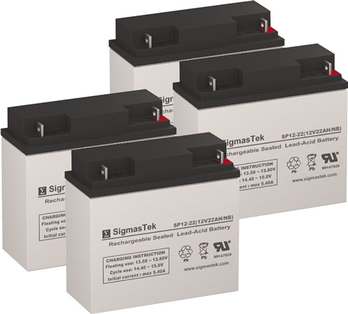 UPS 12V 22AH SLA Battery Upgrade, 4 Pack Questions & Answers