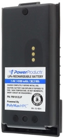 Harris P5100 Battery - PolyMax HPC 4100 MAH Questions & Answers