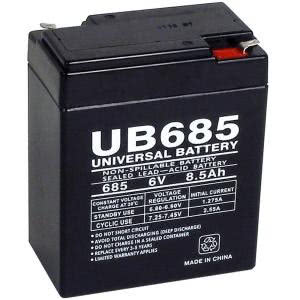 6V 8.5AH Alarm Battery Questions & Answers