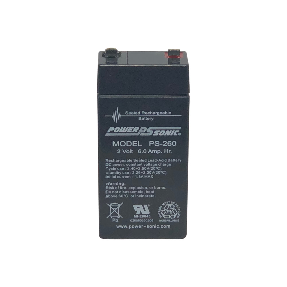 Power-Sonic PS-260 Battery - 2V 6AH Questions & Answers