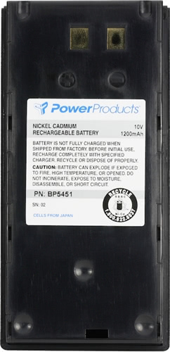 Motorola Radius P100 Battery - 10V / 1200 mAh / NiCd Questions & Answers