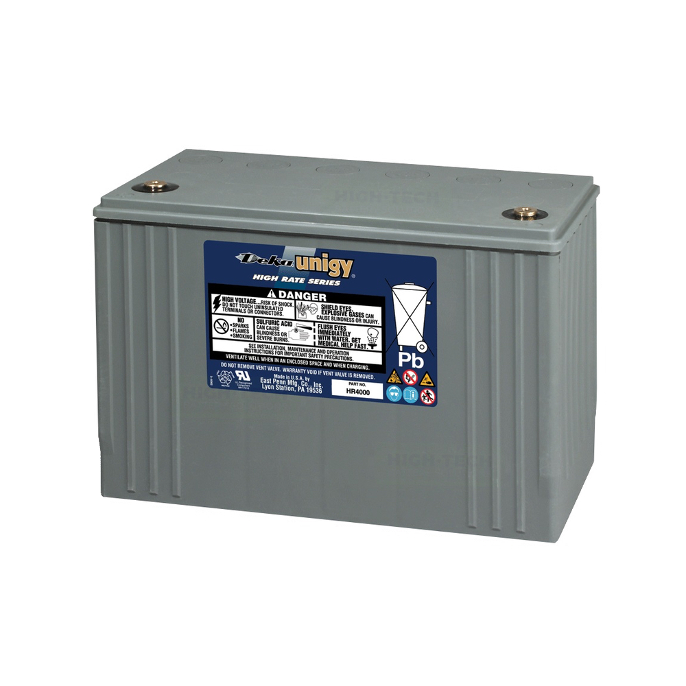 DEKA Unigy UPS HR4000 High Rate Series Battery Questions & Answers