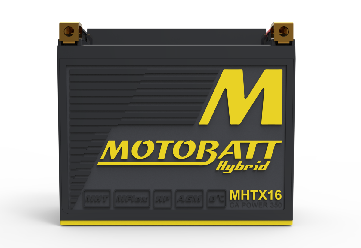 In which country is the mhtx16 Motobatt Hybrid Lithium Battery made?