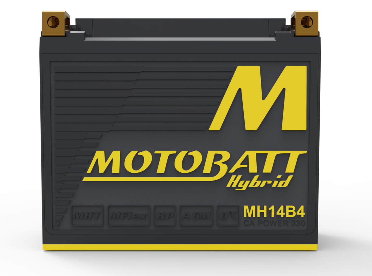 MH14B4 Motobatt Hybrid Lithium Battery Installation