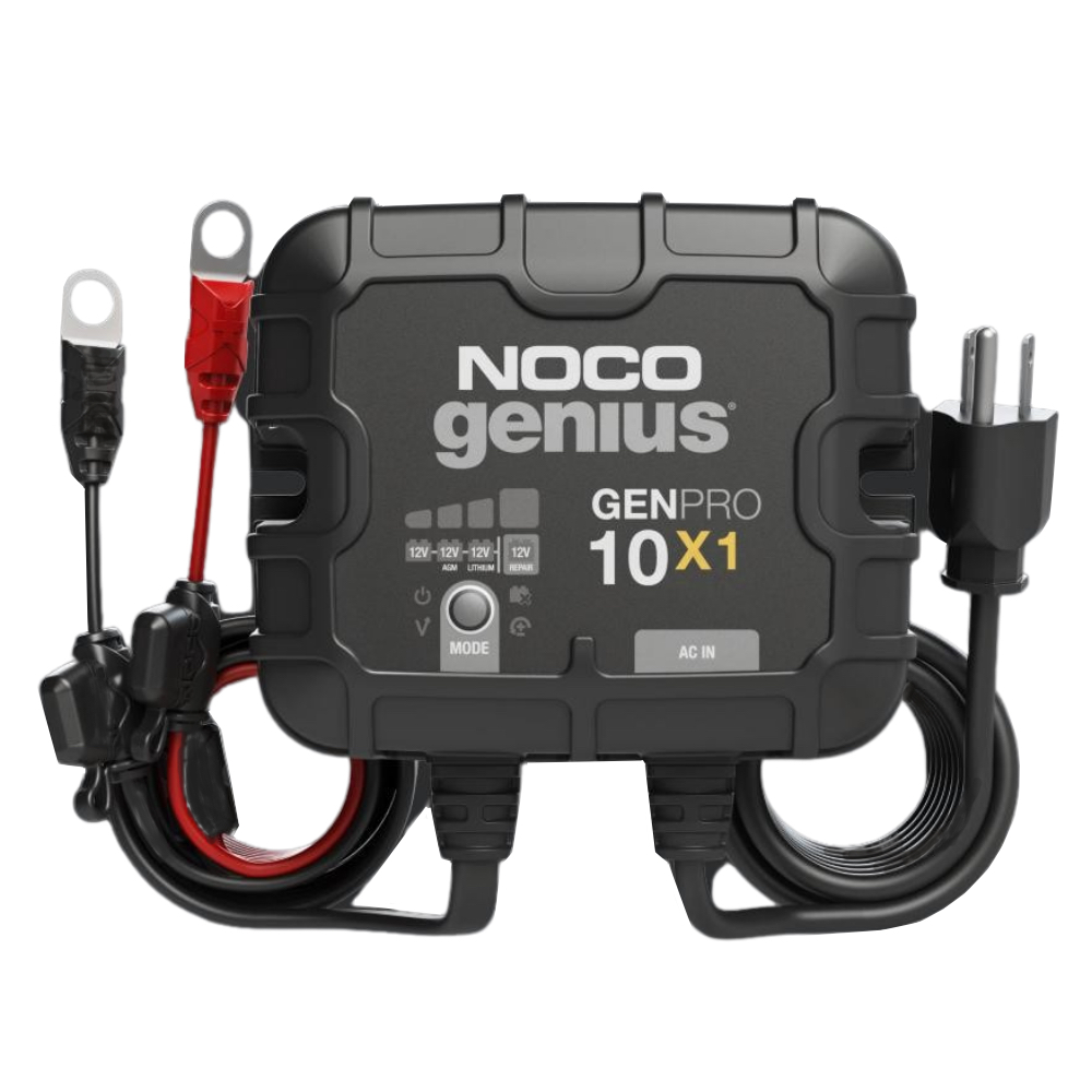 Do any of these come with a the Noco power inlet socket instead of the regular nema 5-15 plug?