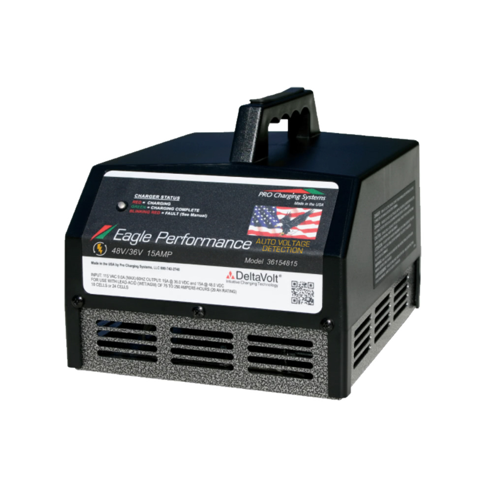 Dual Pro Eagle Performance i36154815 - 36V / 48V 15Ah Charger Questions & Answers