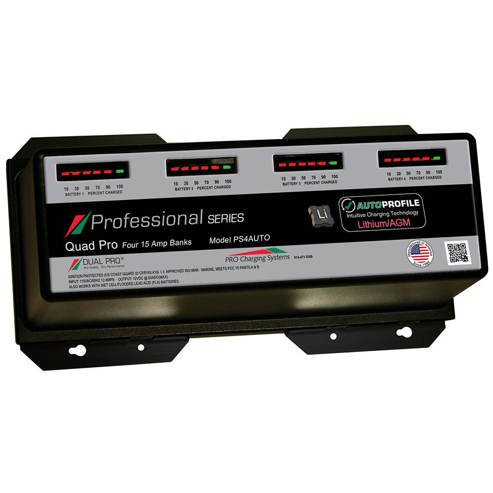 Dual Pro Professional Series AutoProfile PS4AUTO On-Board Charger Questions & Answers