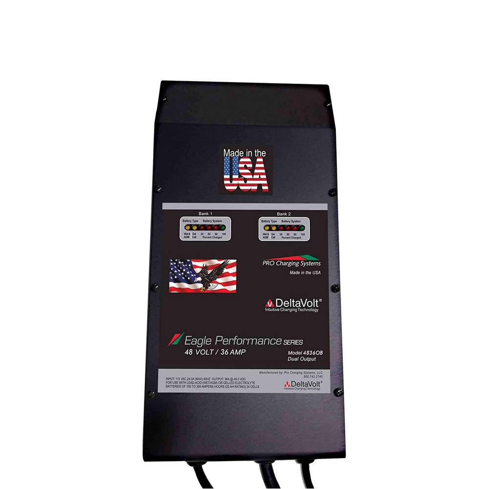 Dual Pro Eagle Performance i4875OB - 48V Charger Questions & Answers