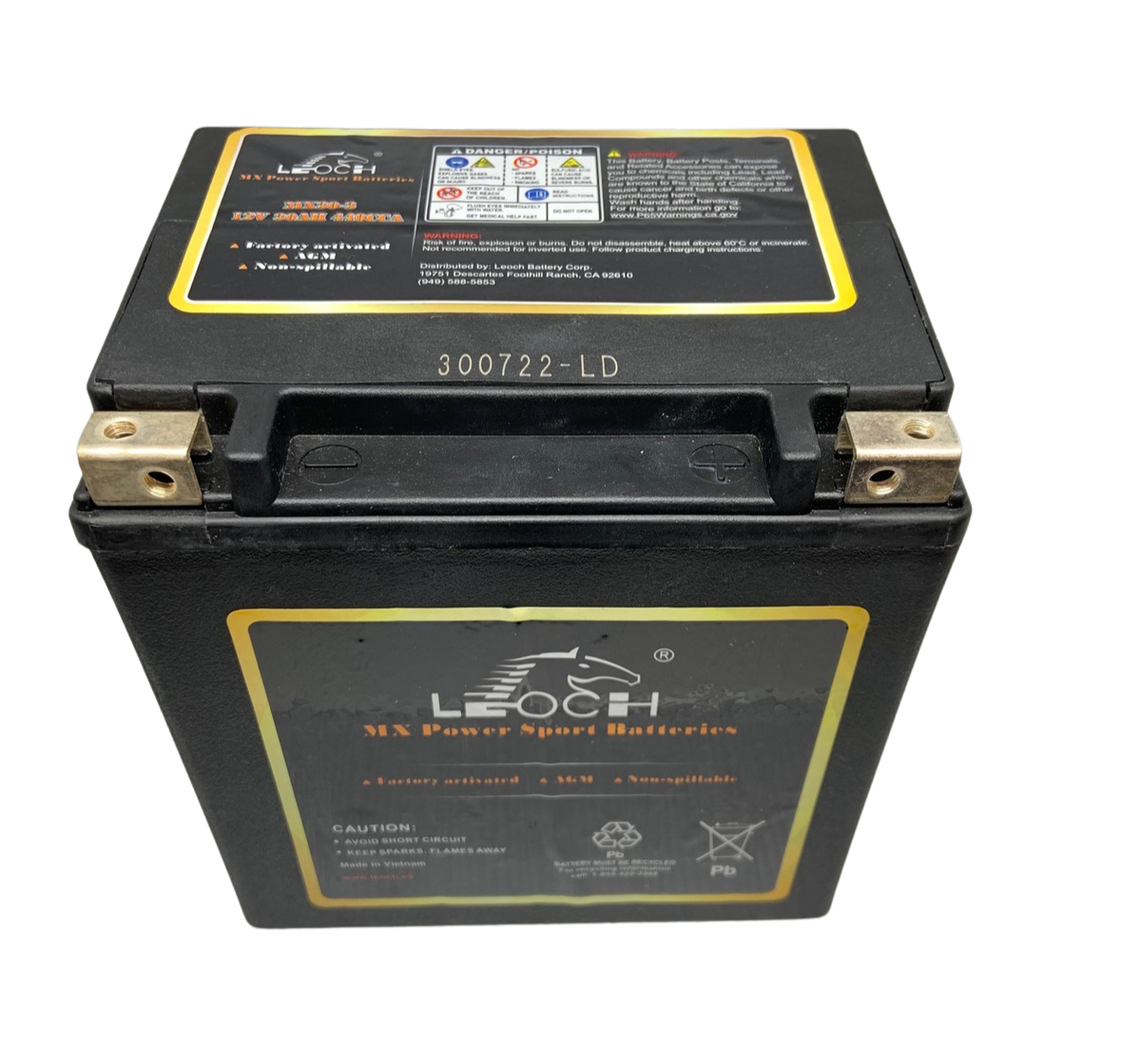 Leoch MX30-3 Battery, 12V 30AH 440CCA AGM Questions & Answers