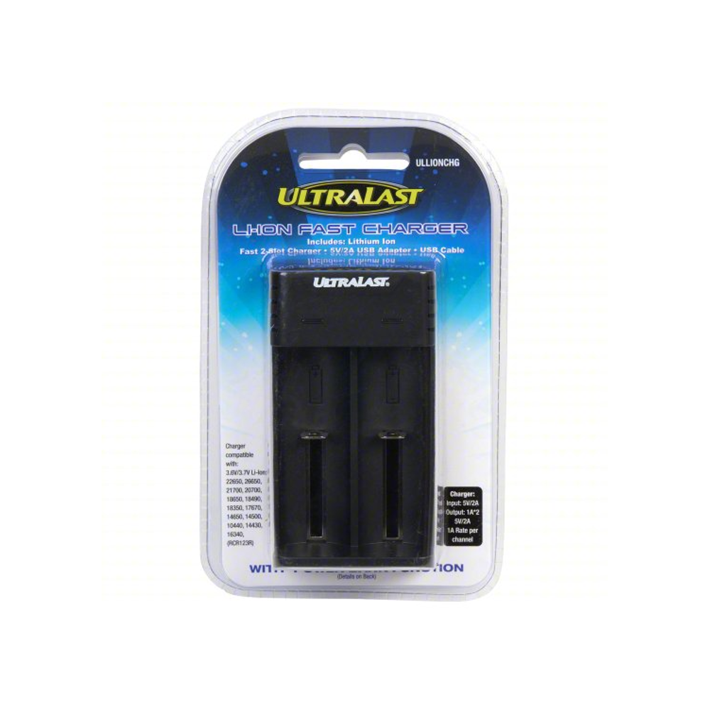 UltraLast Lithium-Ion 18650 Charger - ULLIONCNG Questions & Answers
